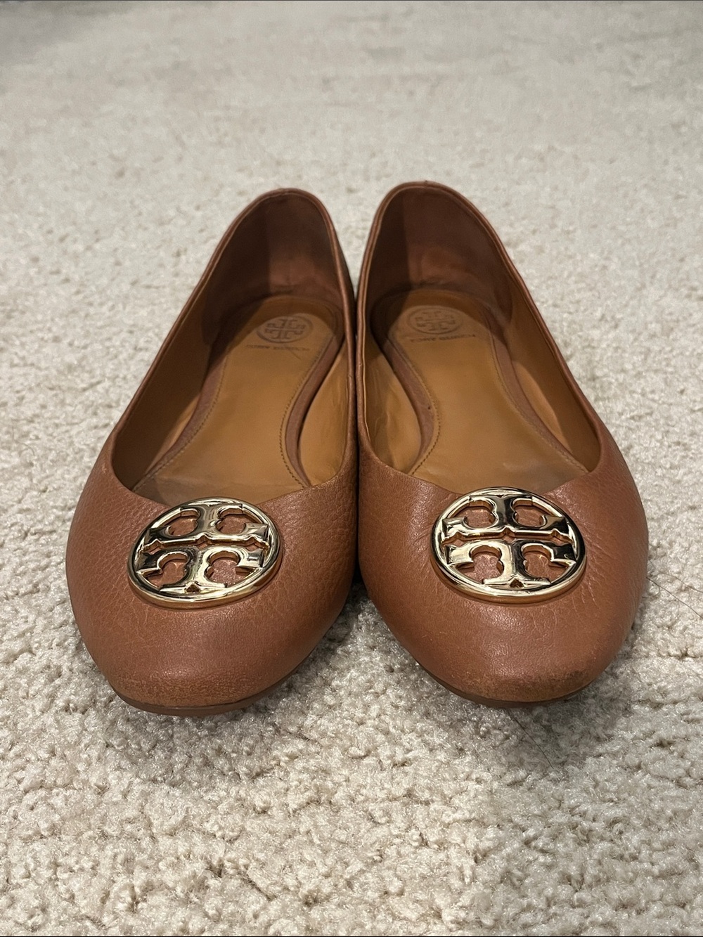 Tory Burch Chelsea Ballet Flat Toyal Tan